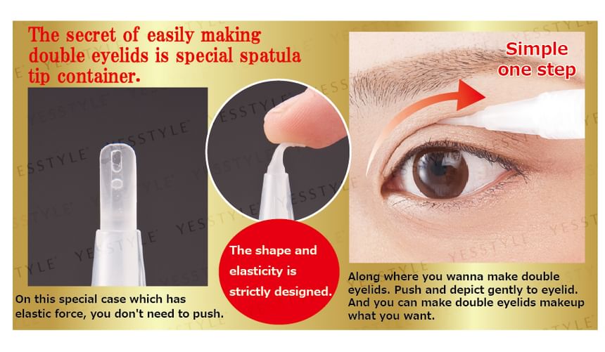 Mejikaliner - Double Eyelid Glue, 1 pc, 11 g, 4562226252862
