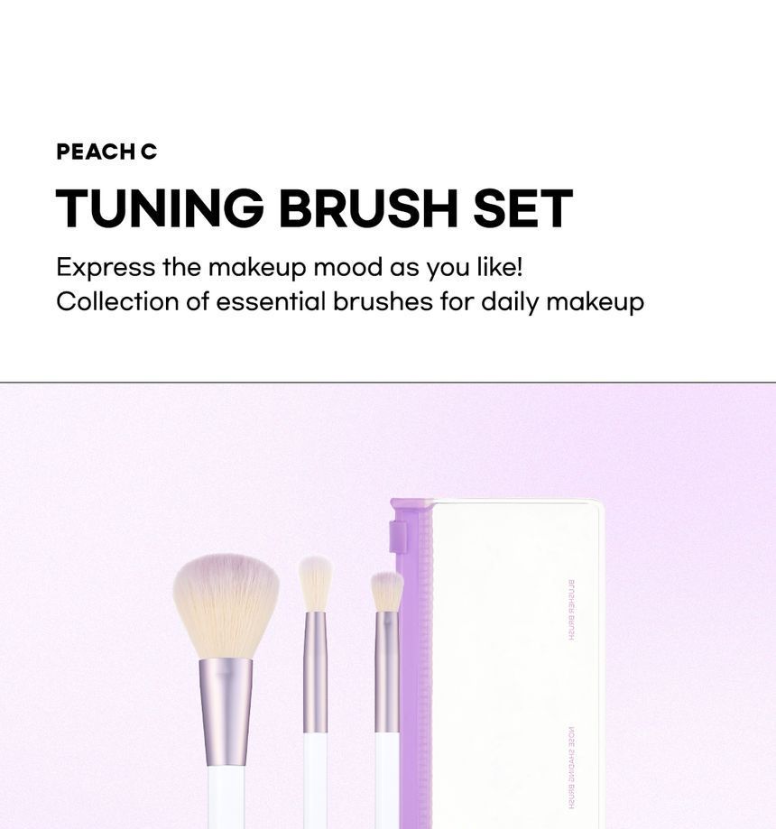 Peach C - Tuning Brush Set, 1 set, 50 g, 8809836440187