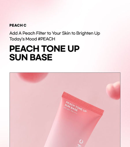 Peach C - Peach Tone Up Sun Base, 50ml, 85 g, 8809836440224