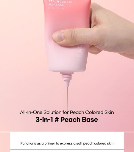 Peach C - Peach Tone Up Sun Base, 50ml, 85 g, 8809836440224