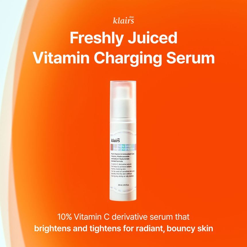Dear, Klairs - Freshly Juiced Vitamin Charging Serum, 30ml, 82 g, 8809572891601