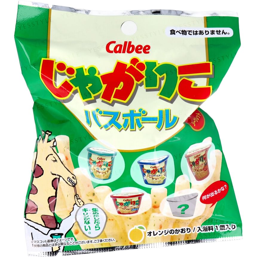 SK Japan - Calbee Jagarico Bath Ball, 1 pc, 100 g, 4544815060911