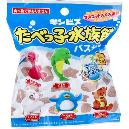 SK Japan - Tabekko Animal Candy Aquarium Bath Ball, 1 pc, 100 g, 4544815054163