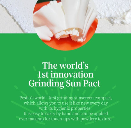PESTLO - Saferecipe No Sebum Grinding Sun Pact, 18g, 90 g, 8809516380642
