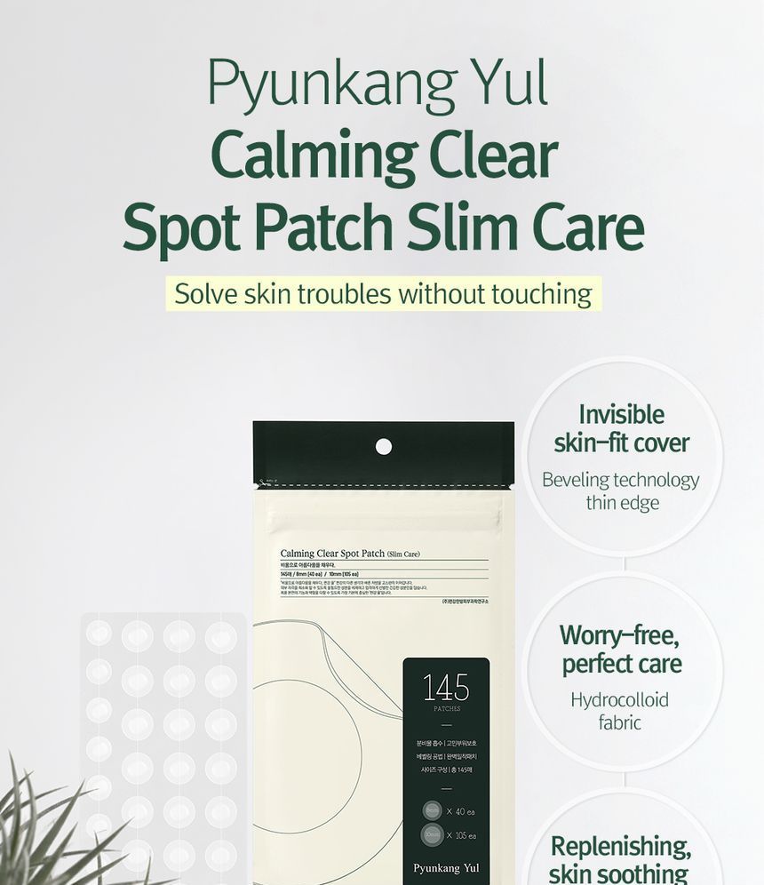 Pyunkang Yul - Calming Clear Spot Patch Slim Care, 145 patches, 18 g, 8809486683378