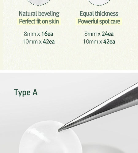 Pyunkang Yul - Calming Clear Spot Patch Intensive Care + Slim Care, 124 patches, 18 g, 8809486683392