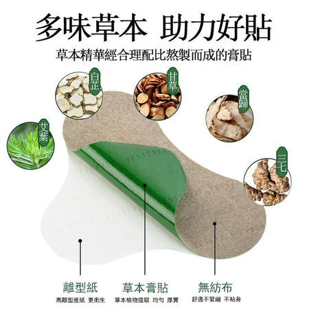 Health Workshop - 3D Artemisia Argyi Shoulder And Neck Moxibustion Patch, 12 pcs, 180 g, 4897007088799