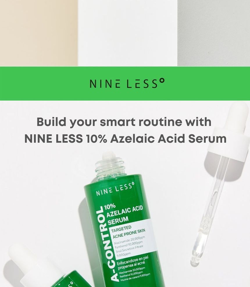 NINELESS - A-Control 10% Azelaic Acid Serum, 30ml, 82 g, 8809875270073