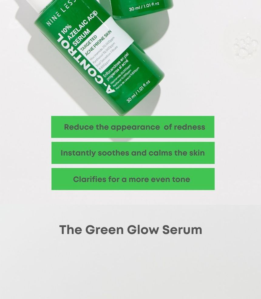 NINELESS - A-Control 10% Azelaic Acid Serum, 30ml, 82 g, 8809875270073