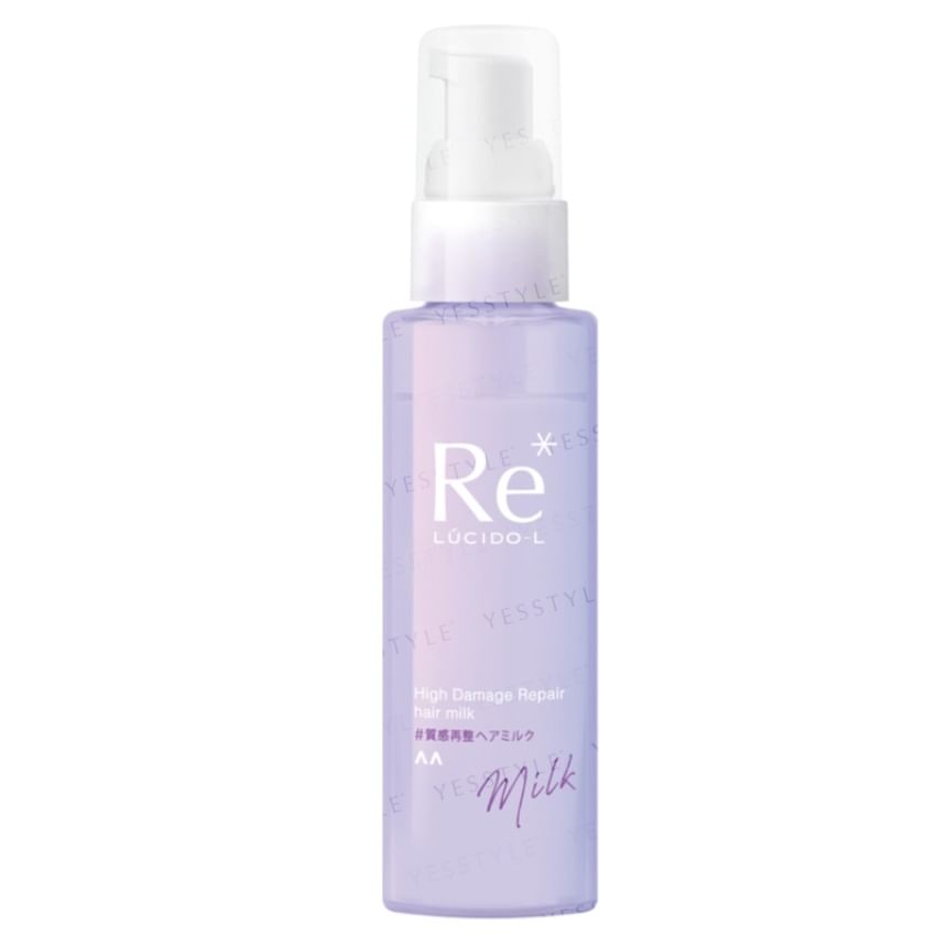 Mandom - Lucido-L Re* High Damage Repair Hair Milk, 90g, 136 g, 4902806121605