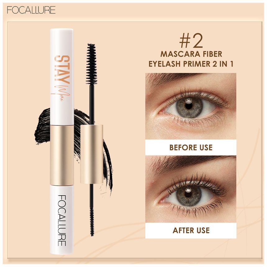 FOCALLURE - Spiral Mascara & Eyelash Primer 2 in 1, #2 Spiral Mascara Eyelash Primer, 37 g, 6941845802302