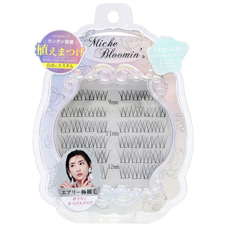 Miche Bloomin’ - Eyelash Extensions 48 Natural Ext, 48 pcs, 23 g, 4560364939812