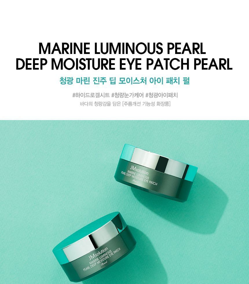 JMsolution - Marine Luminous Pearl Deep Moisture Eye Patch Pearl, 60 patches, 172 g, 8809505542617