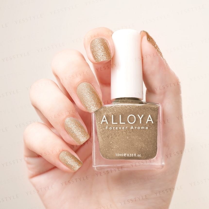 ALLOYA - Water-Based Natural Nail Polish Environmental Friendly 092 Nude Skin, 10ml, 60 g, 6934849100925