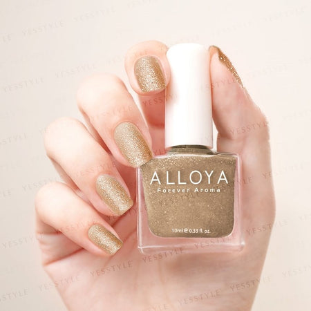 ALLOYA - Water-Based Natural Nail Polish Environmental Friendly 092 Nude Skin, 10ml, 60 g, 6934849100925