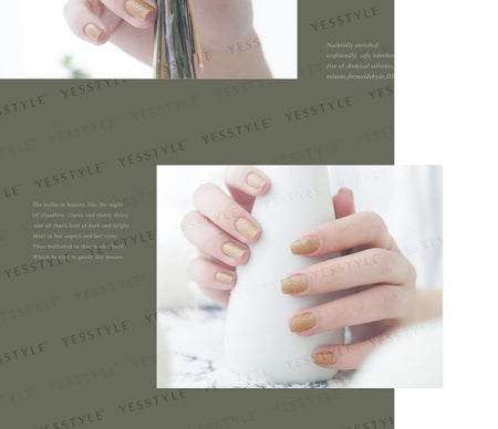 ALLOYA - Water-Based Natural Nail Polish Environmental Friendly 092 Nude Skin, 10ml, 60 g, 6934849100925
