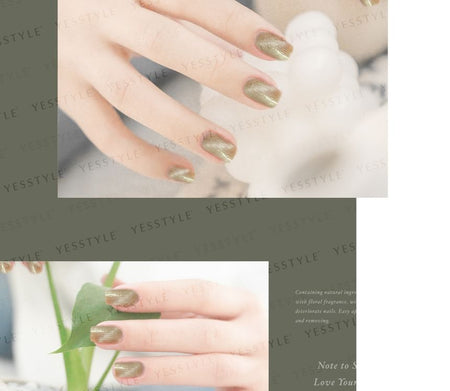 ALLOYA - Water-Based Natural Nail Polish Environmental Friendly 115 Sleepy Beauty Story, 10ml, 60 g, 6934849101151