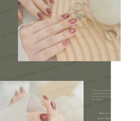 ALLOYA - Water-Based Natural Nail Polish Environmental Friendly 146 Love Laboratory, 10ml, 60 g, 6934849101465