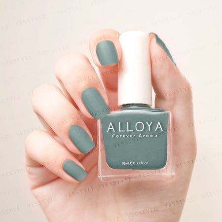 ALLOYA - Water-Based Natural Nail Polish Environmental Friendly 160 Green Lawn in Cambridge, 10ml, 60 g, 6934849101601