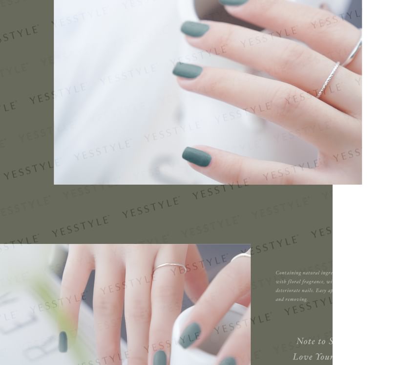 ALLOYA - Water-Based Natural Nail Polish Environmental Friendly 160 Green Lawn in Cambridge, 10ml, 60 g, 6934849101601