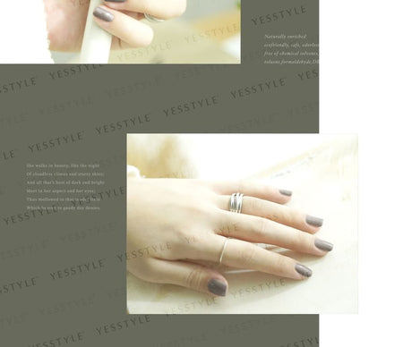 ALLOYA - Water-Based Natural Nail Polish Environmental Friendly 163 Chia Seed Nut Pudding, 10ml, 60 g, 6934849101632