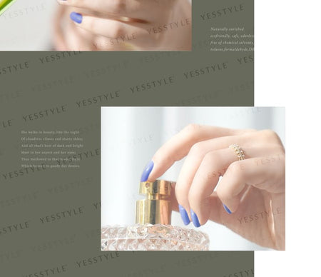 ALLOYA - Water-Based Natural Nail Polish Environmental Friendly 049 Desire, 10ml, 60 g, 6934849100499