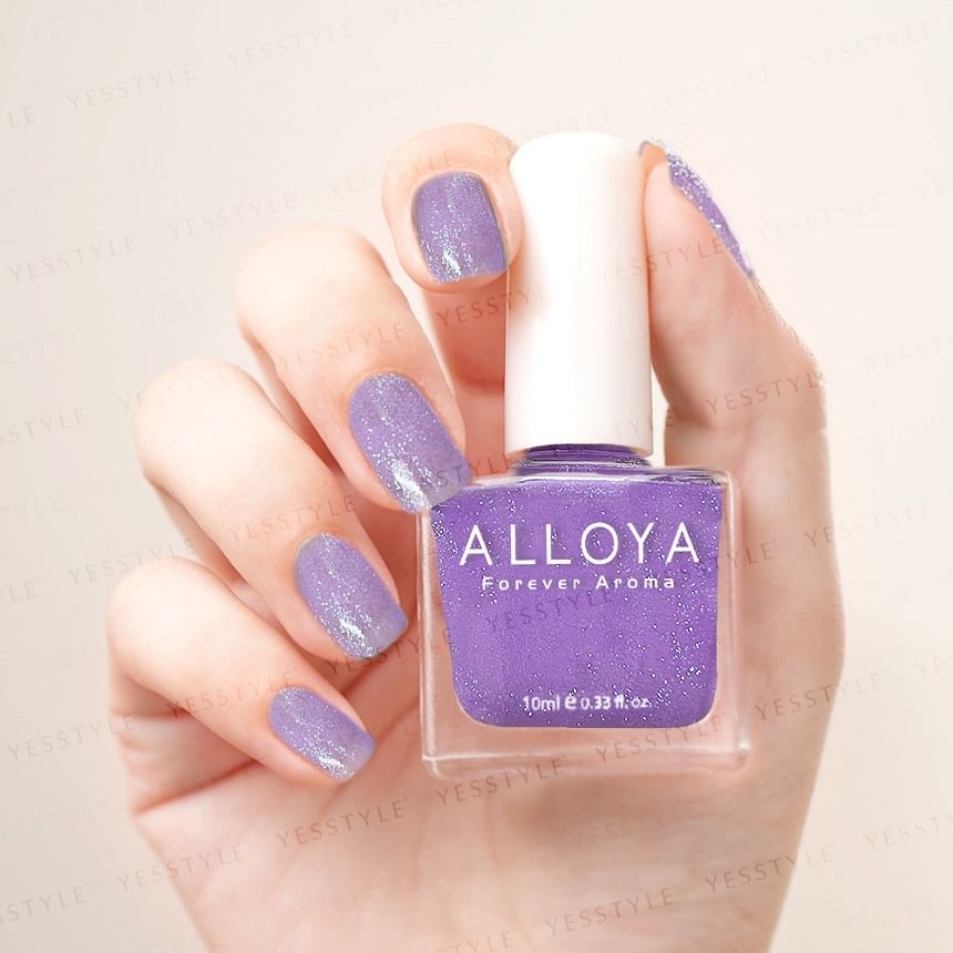 ALLOYA - Water-Based Natural Nail Polish Environmental Friendly 051 Mysterious Garden, 10ml, 60 g, 6934849100512