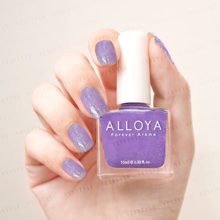 ALLOYA - Water-Based Natural Nail Polish Environmental Friendly 051 Mysterious Garden, 10ml, 60 g, 6934849100512