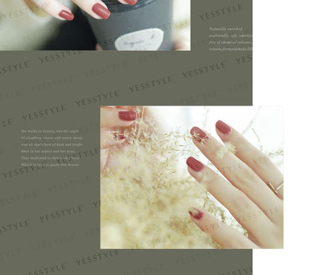 ALLOYA - Water-Based Natural Nail Polish Environmental Friendly 064 African Safari, 10ml, 60 g, 6934849100642