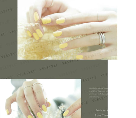 ALLOYA - Water-Based Natural Nail Polish Environmental Friendly 065 The Day We Meet, 10ml, 60 g, 6934849100659