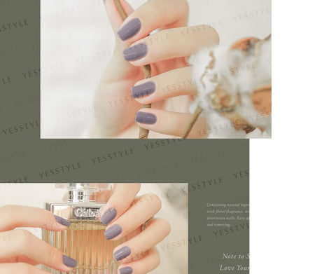 ALLOYA - Water-Based Natural Nail Polish Environmental Friendly 070 Adorable, 10ml, 60 g, 6934849100703