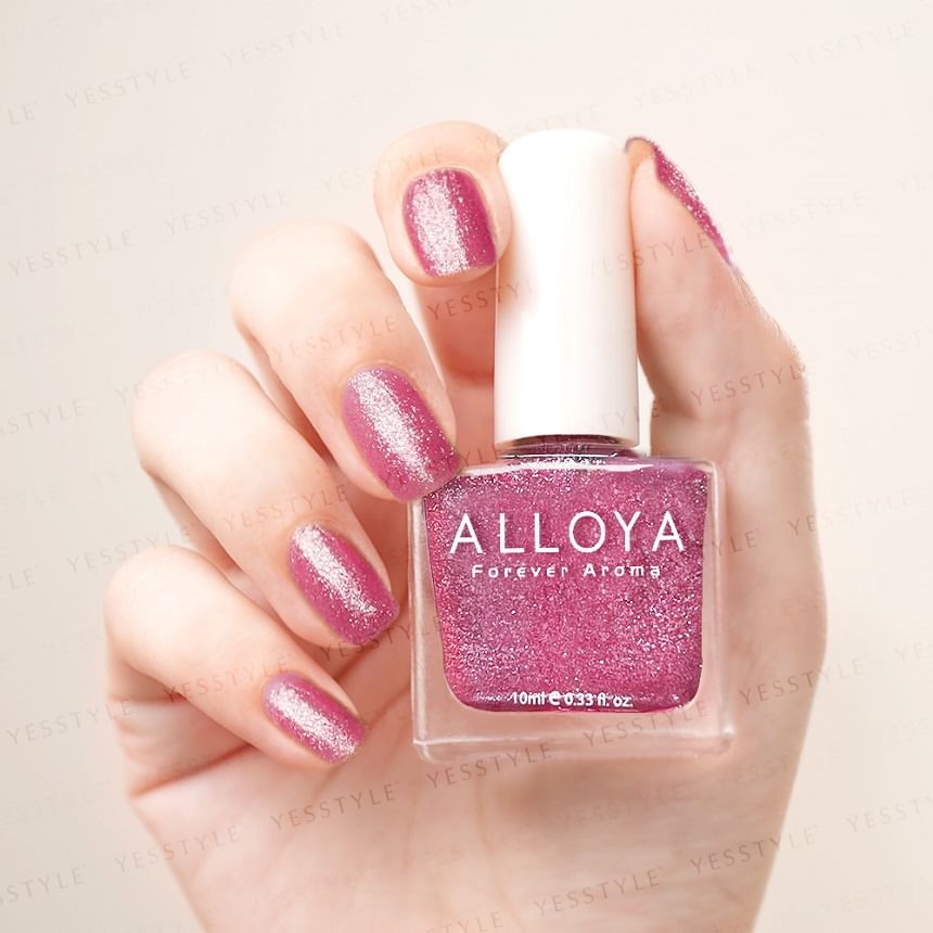 ALLOYA - Water-Based Natural Nail Polish Environmental Friendly 073 Let’s Tango, 10ml, 60 g, 6934849100734