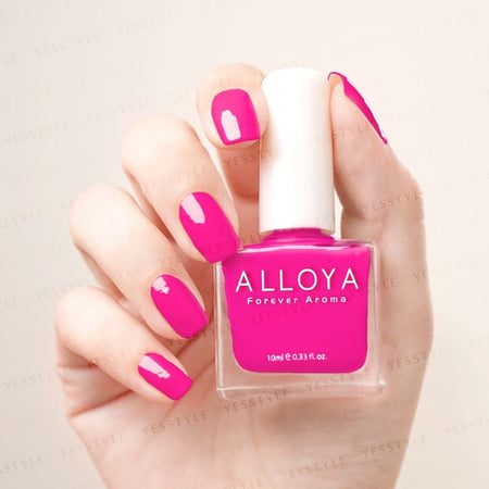 ALLOYA - Water-Based Natural Nail Polish Environmental Friendly 076 Sakura Blossom, 10ml, 60 g, 6934849100765