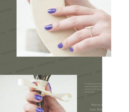 ALLOYA - Water-Based Natural Nail Polish Environmental Friendly 077 Ameli’s Fantasy, 10ml, 60 g, 6934849100772
