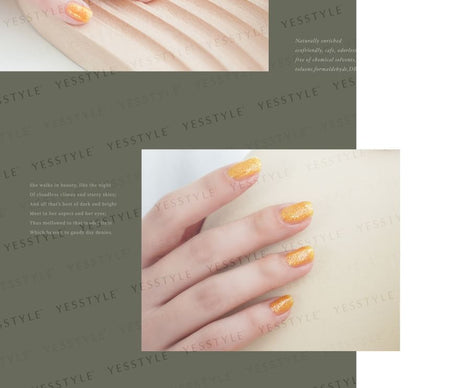 ALLOYA - Water-Based Natural Nail Polish Environmental Friendly 084 Forbidden City, 10ml, 60 g, 6934849100840