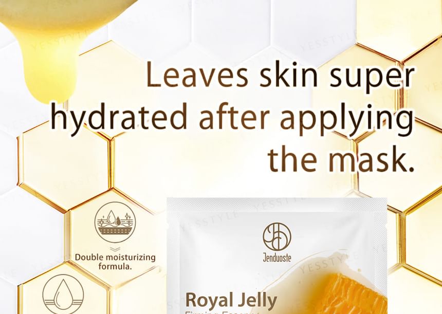JOURDENESS - Jenduoste Royal Jelly Firming Essence Mask, 5 pcs, 160 g, 4712589349154