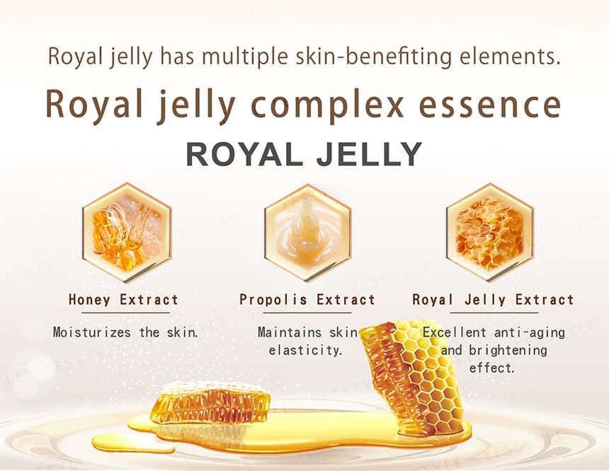 JOURDENESS - Jenduoste Royal Jelly Firming Essence Mask, 5 pcs, 160 g, 4712589349154