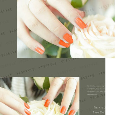 ALLOYA - Water-Based Natural Nail Polish Environmental Friendly 002 Come And Get Me, 10ml, 60 g, 6934849100024
