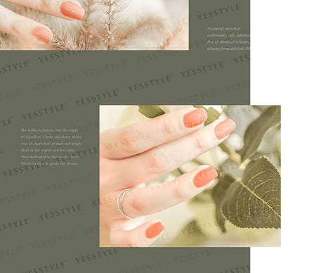 ALLOYA - Water-Based Natural Nail Polish Environmental Friendly 012 Jukebox In The Corner, 10ml, 60 g, 6934849100123