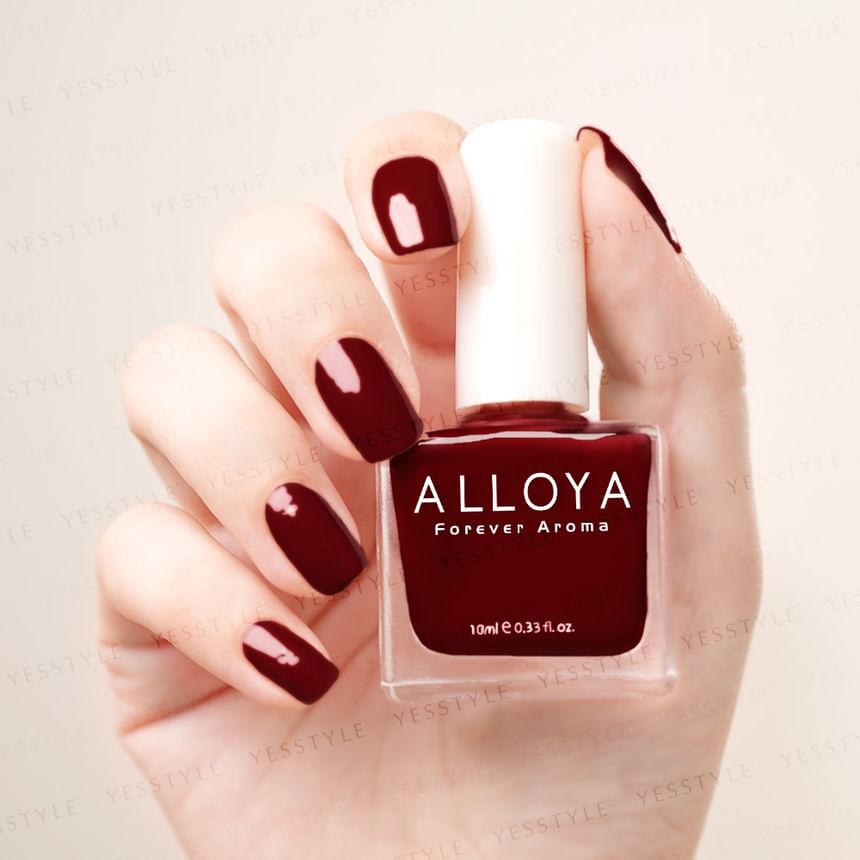 ALLOYA - Water-Based Natural Nail Polish Environmental Friendly 015 How About A BBQ Party, 10ml, 60 g, 6934849100154