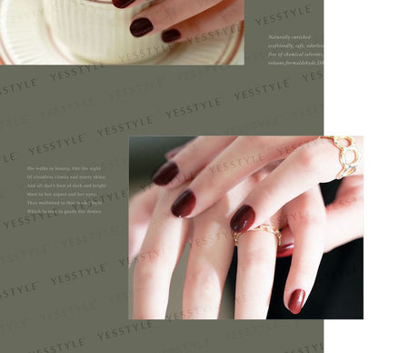 ALLOYA - Water-Based Natural Nail Polish Environmental Friendly 015 How About A BBQ Party, 10ml, 60 g, 6934849100154