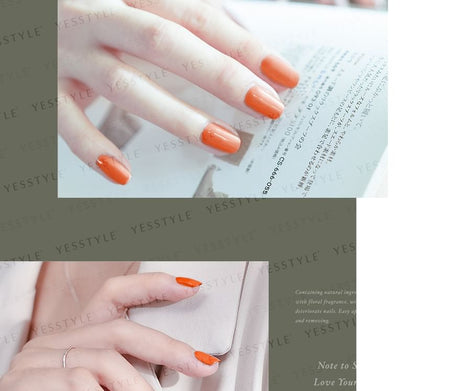 ALLOYA - Water-Based Natural Nail Polish Environmental Friendly 027 Autumn Leaves, 10ml, 60 g, 6934849100277