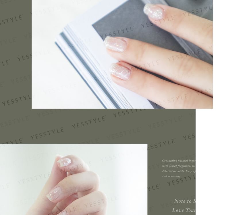 ALLOYA - Water-Based Natural Nail Polish Environmental Friendly 083 Meteor Shower, 10ml, 60 g, 6934849100833