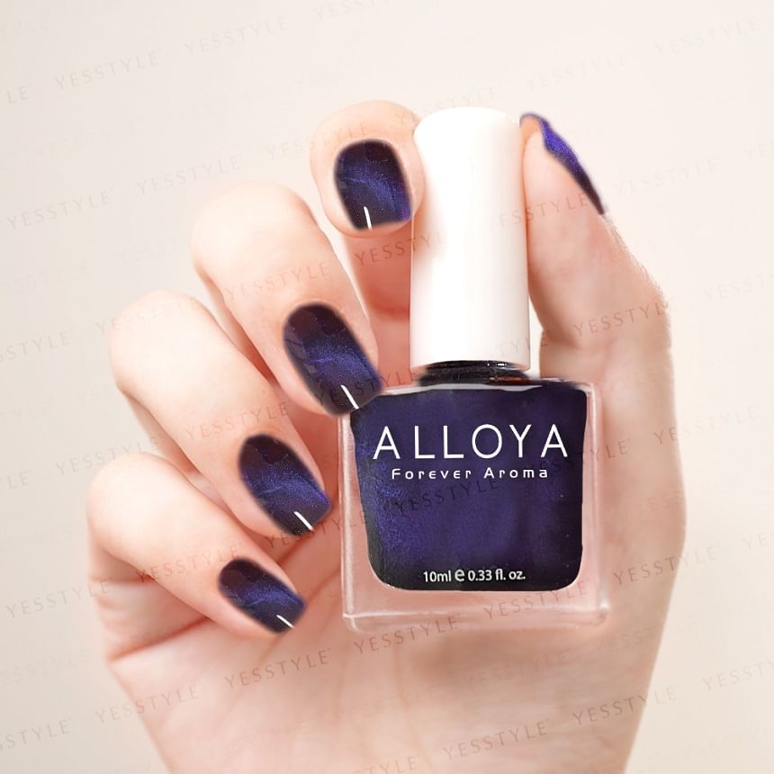 ALLOYA - Water-Based Natural Nail Polish Environmental Friendly 120 Indescribable Dreamland, 10ml, 60 g, 6934849101205