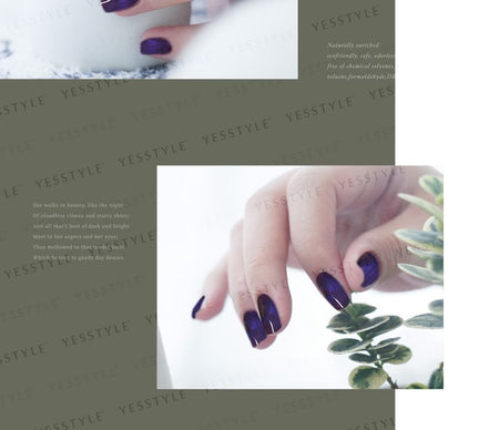 ALLOYA - Water-Based Natural Nail Polish Environmental Friendly 120 Indescribable Dreamland, 10ml, 60 g, 6934849101205