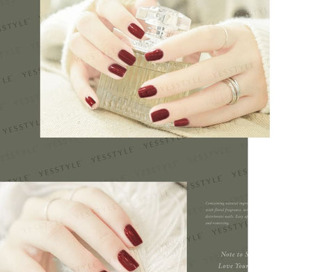 ALLOYA - Water-Based Natural Nail Polish Environmental Friendly 187 Bloody Jazz, 10ml, 60 g, 6934849101878