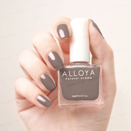 ALLOYA - Water-Based Natural Nail Polish Environmental Friendly 204 Jing, 10ml, 60 g, 6934849102042