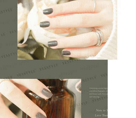 ALLOYA - Water-Based Natural Nail Polish Environmental Friendly 204 Jing, 10ml, 60 g, 6934849102042