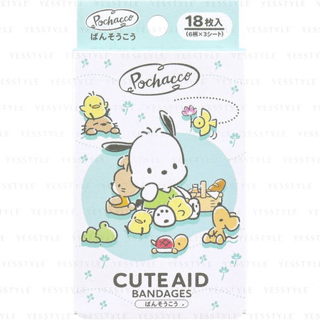 Santan - Sanrio Pochacco Band-Aid, 18 pcs, 20 g, 4525636322495