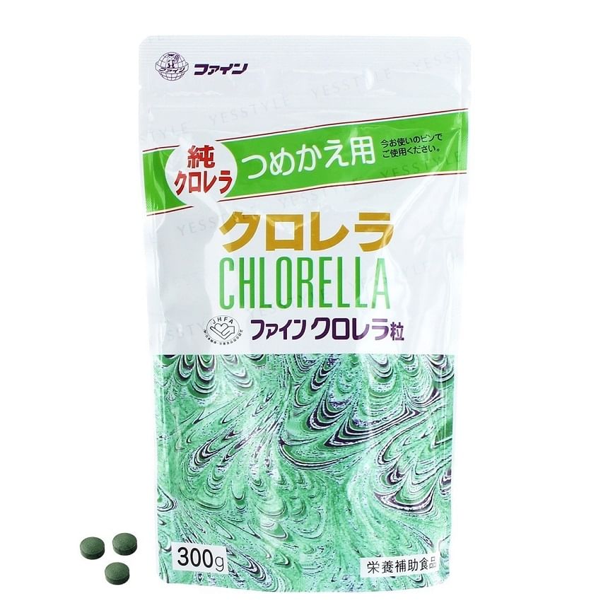 FINE JAPAN - Chlorella Tablets, 1500 Tablets, 315 g, 4976652001886